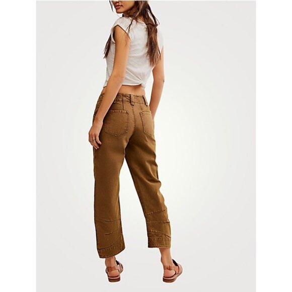 Brown Women's Casual Pants - Picture 3 of 7